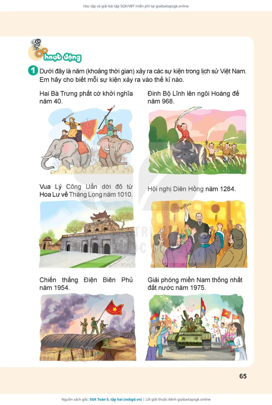 Trang 66 sách giáo khoa SGK Toán 5, tập hai thu nhỏ