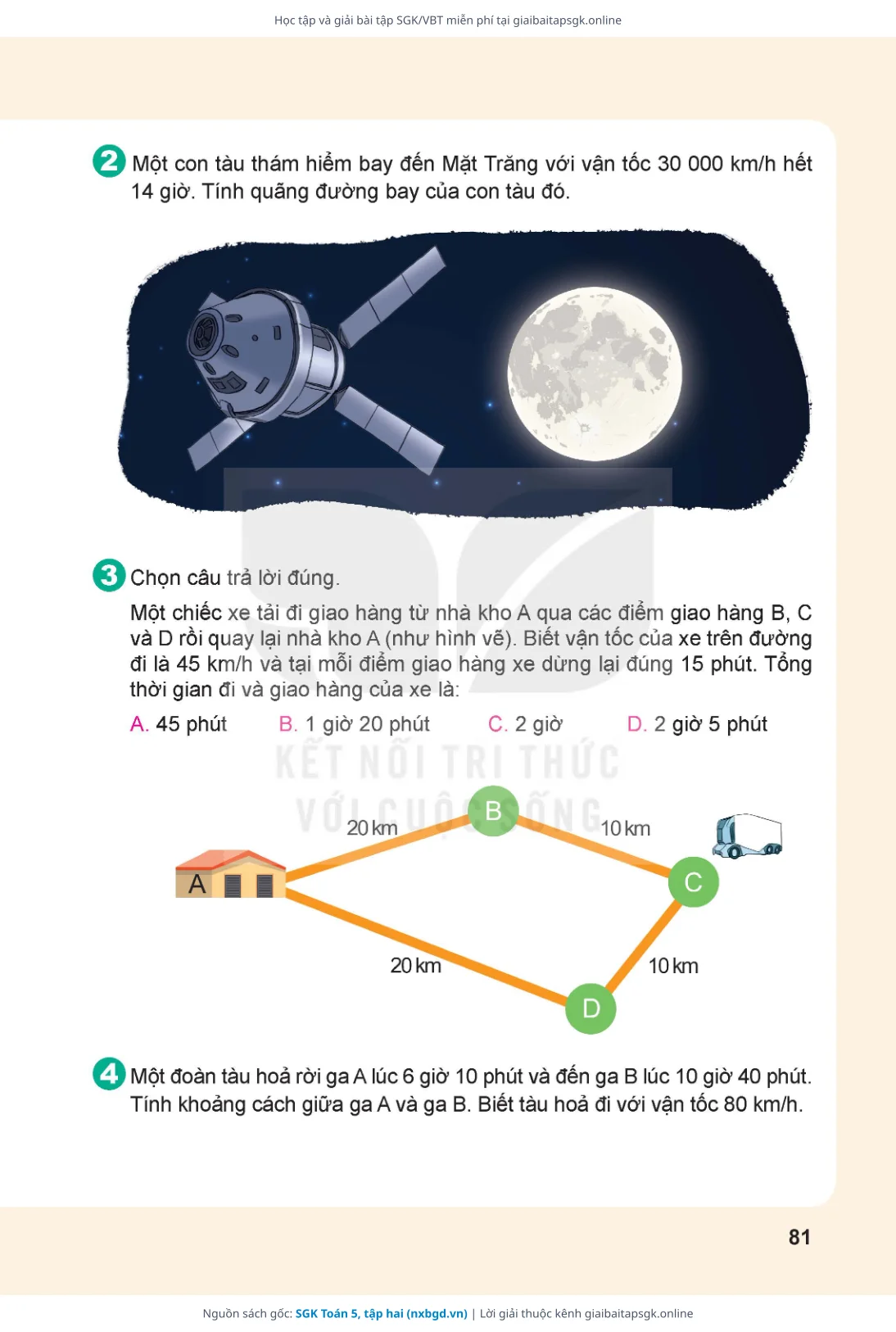 Trang 82 sách giáo khoa SGK Toán 5, tập hai thu nhỏ