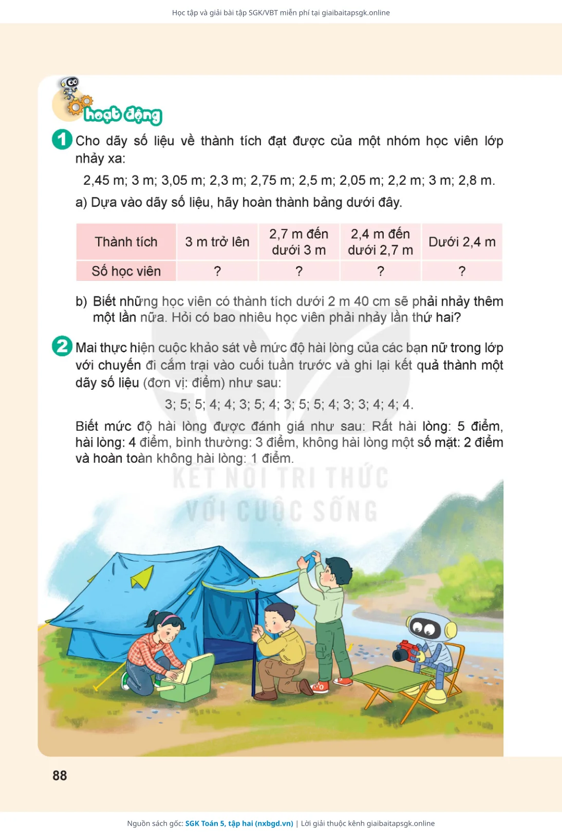 Trang 89 sách giáo khoa SGK Toán 5, tập hai thu nhỏ