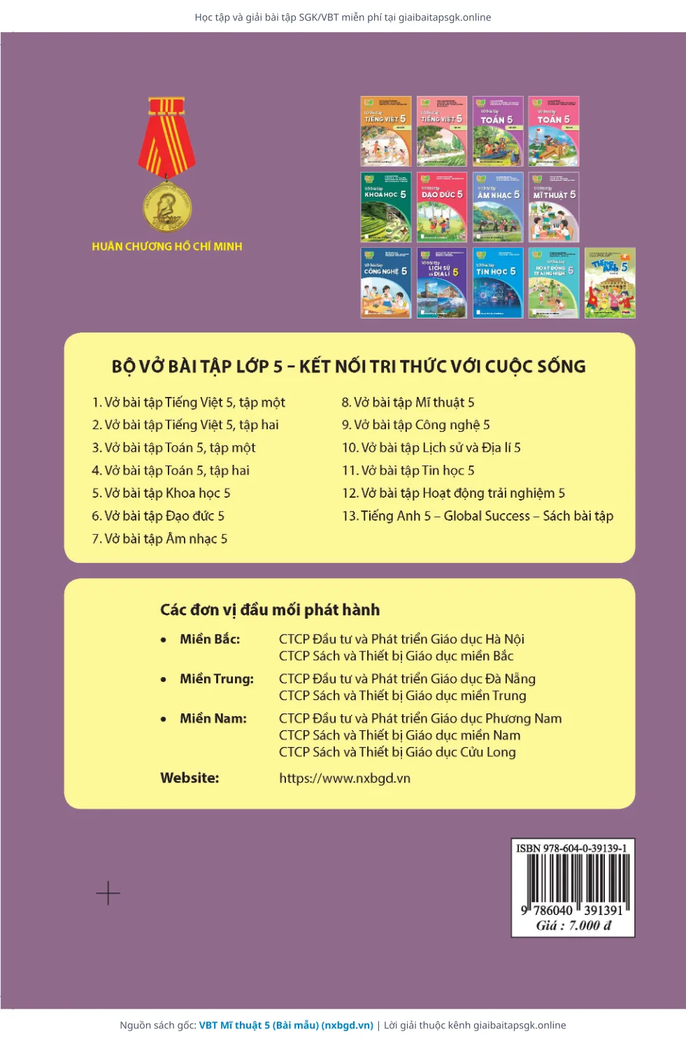 Trang 12 sách giáo khoa VBT Mĩ thuật 5 (Bài mẫu) thu nhỏ