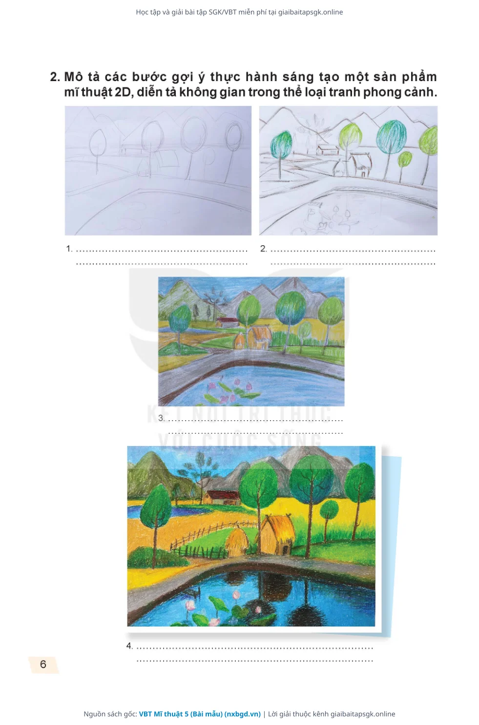 Trang 7 sách giáo khoa VBT Mĩ thuật 5 (Bài mẫu) thu nhỏ