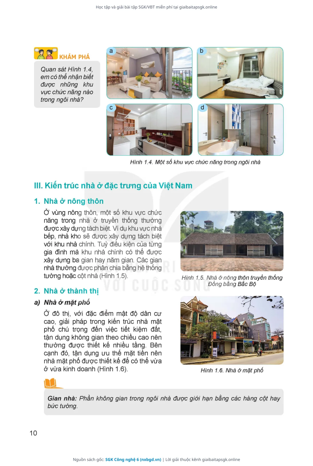 Trang 11 sách giáo khoa SGK Công nghệ 6 thu nhỏ