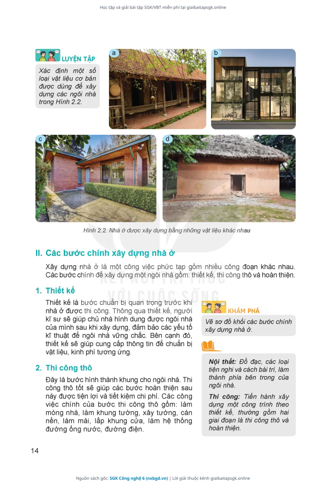 Trang 15 sách giáo khoa SGK Công nghệ 6 thu nhỏ