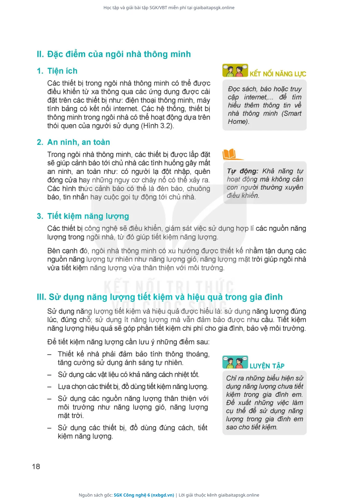 Trang 19 sách giáo khoa SGK Công nghệ 6 thu nhỏ