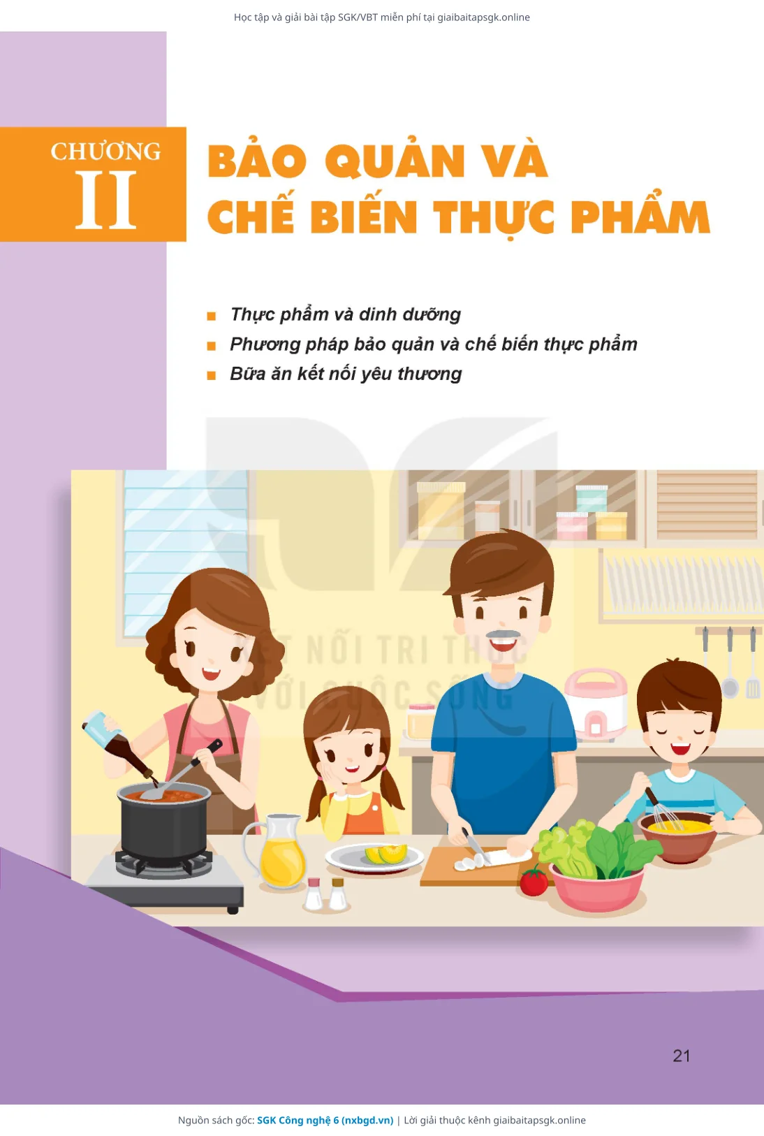 Trang 22 sách giáo khoa SGK Công nghệ 6 thu nhỏ