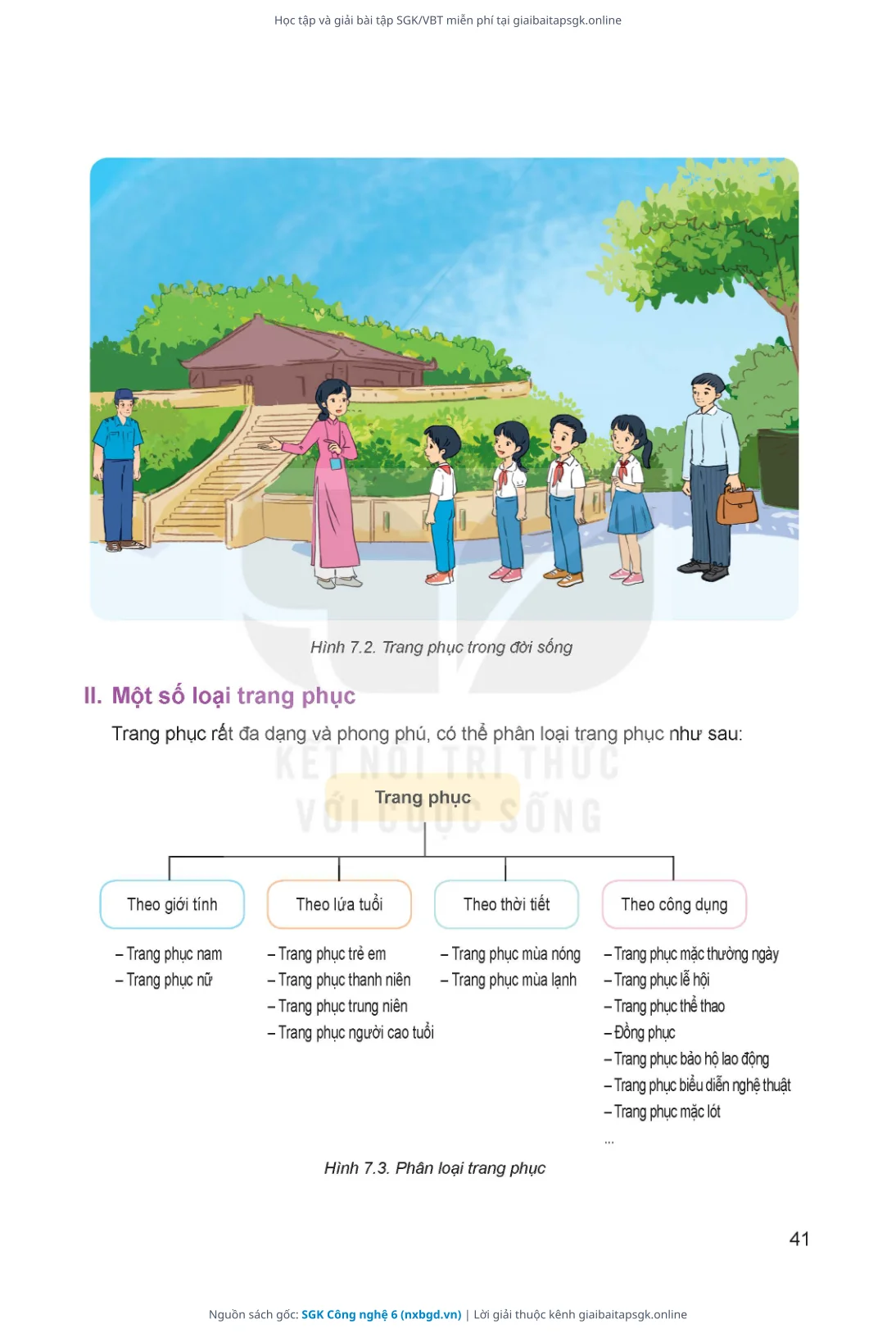 Trang 42 sách giáo khoa SGK Công nghệ 6 thu nhỏ