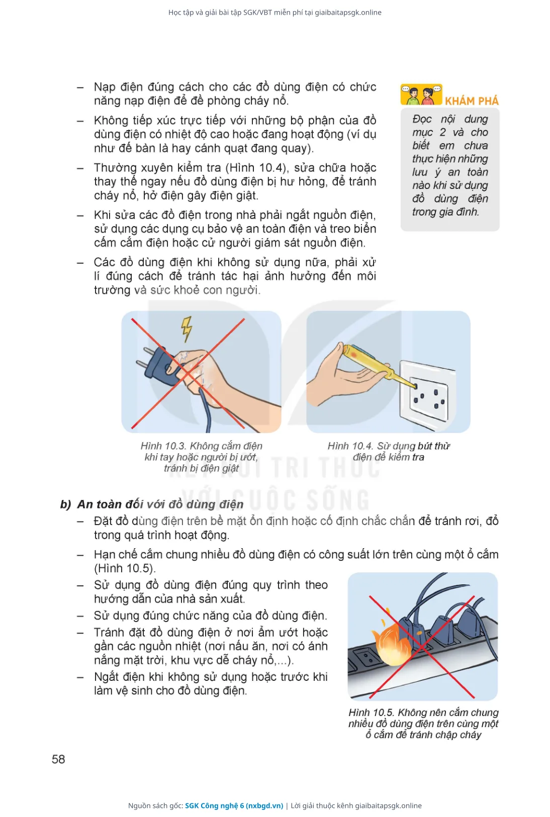 Trang 59 sách giáo khoa SGK Công nghệ 6 thu nhỏ