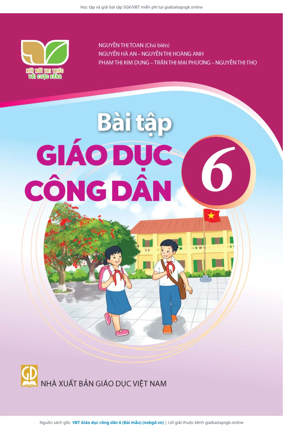 Bìa môn Đạo đức (GDCD)