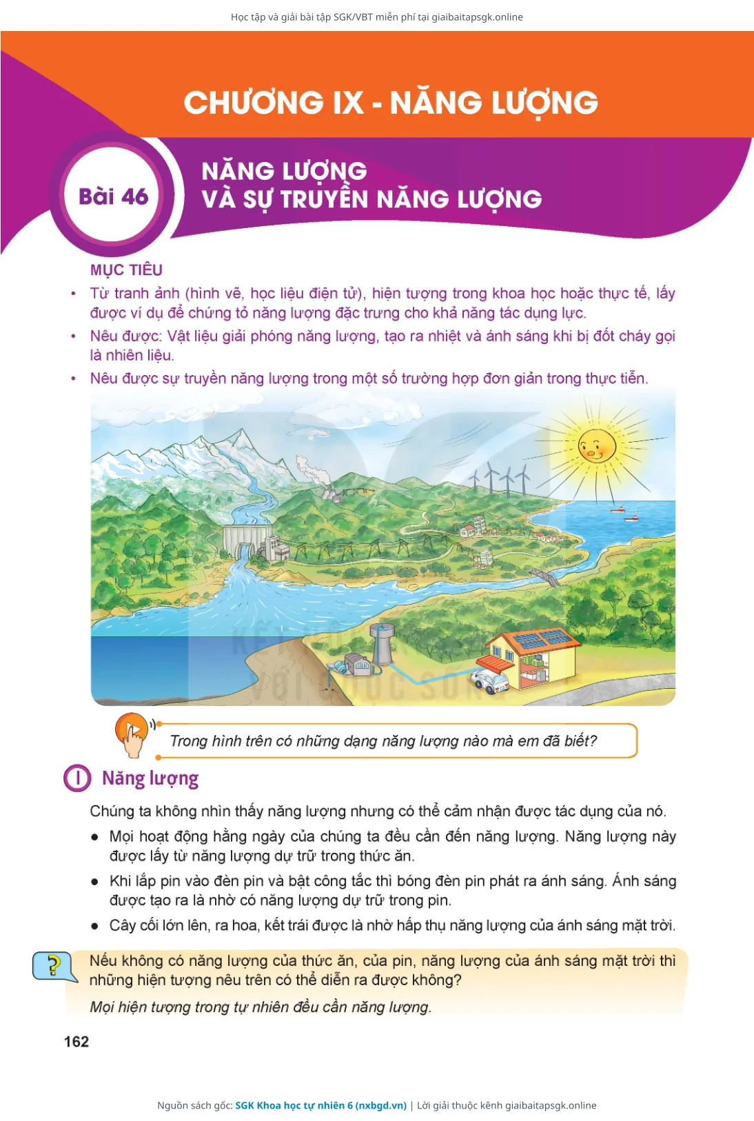 Trang 163 sách giáo khoa SGK Khoa học tự nhiên 6 thu nhỏ