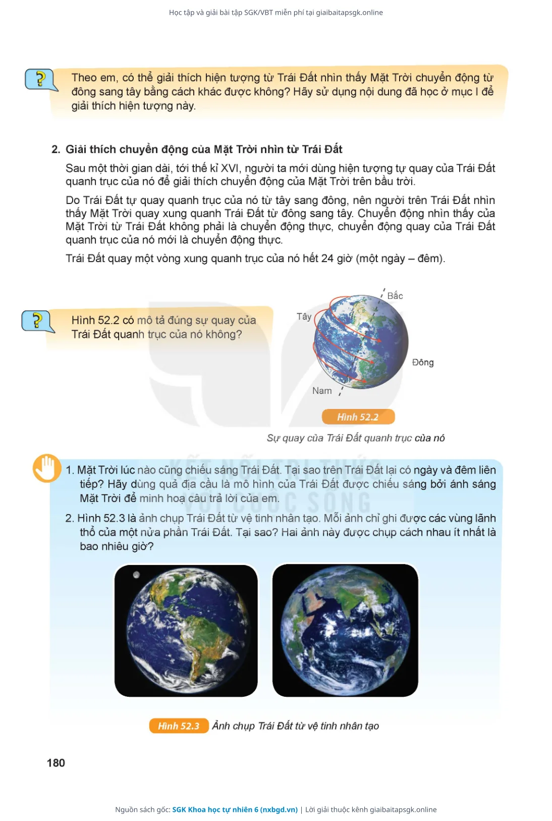 Trang 181 sách giáo khoa SGK Khoa học tự nhiên 6 thu nhỏ