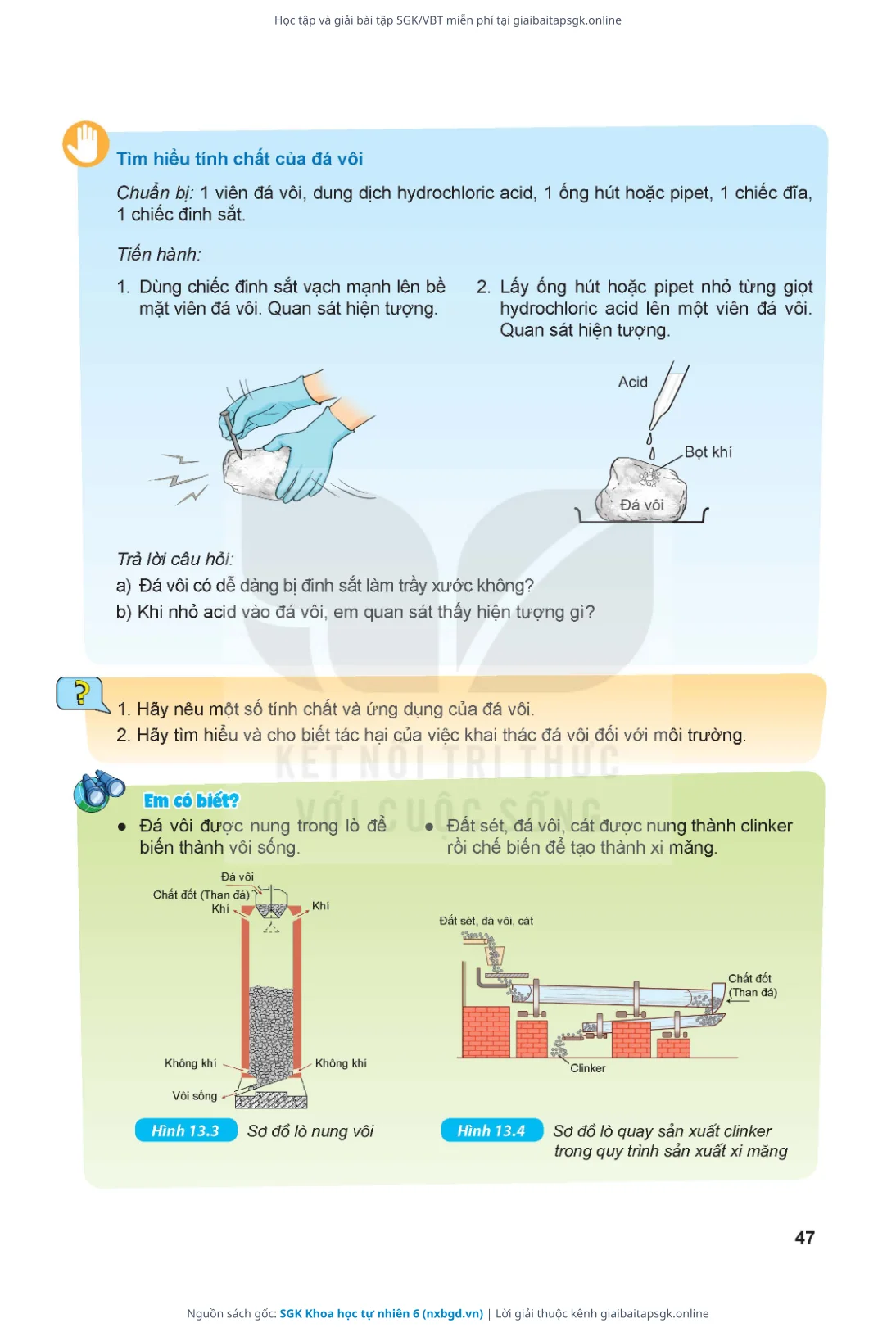 Trang 48 sách giáo khoa SGK Khoa học tự nhiên 6 thu nhỏ