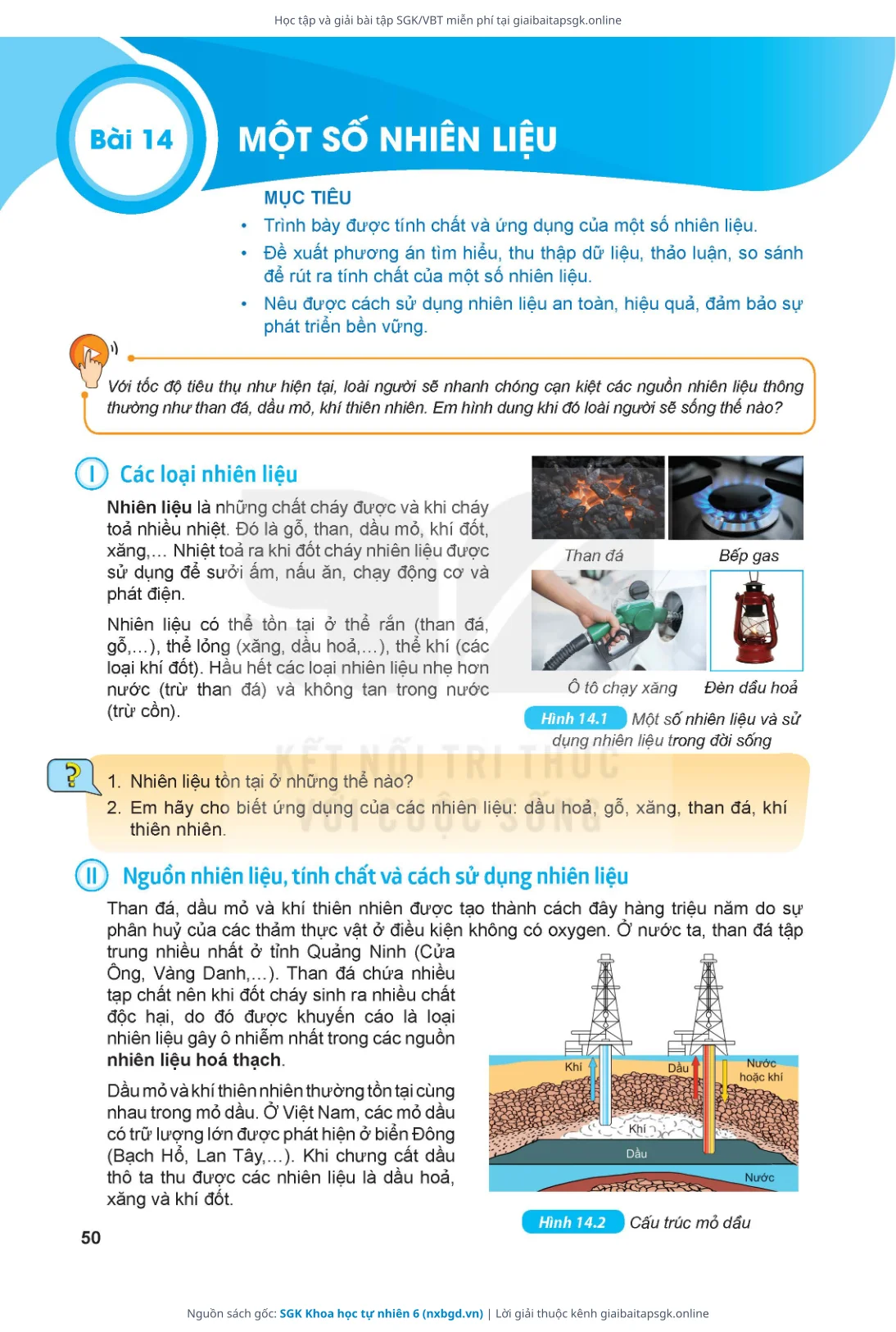 Trang 51 sách giáo khoa SGK Khoa học tự nhiên 6 thu nhỏ