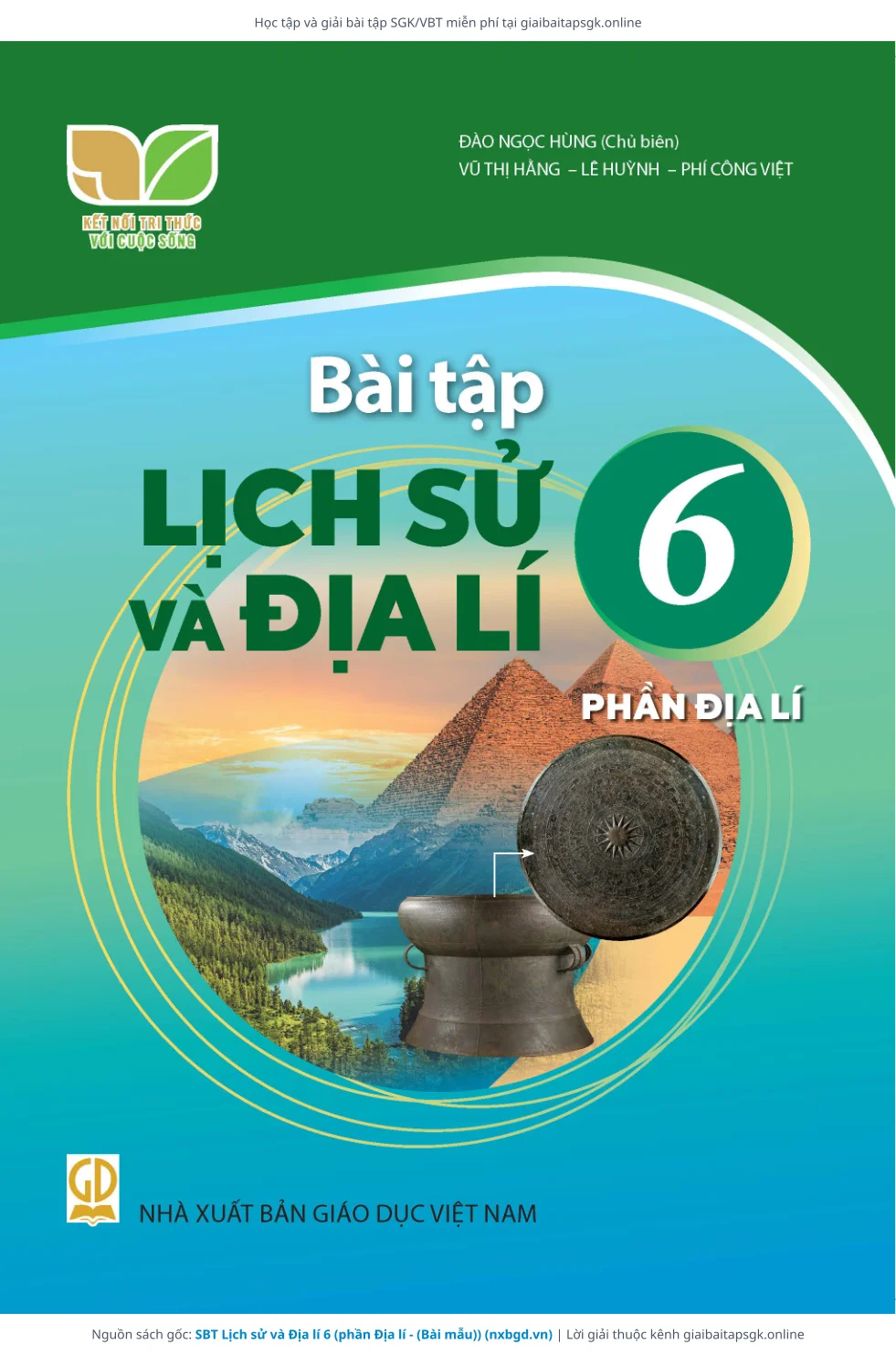 Bìa môn Lịch sử và Địa lý