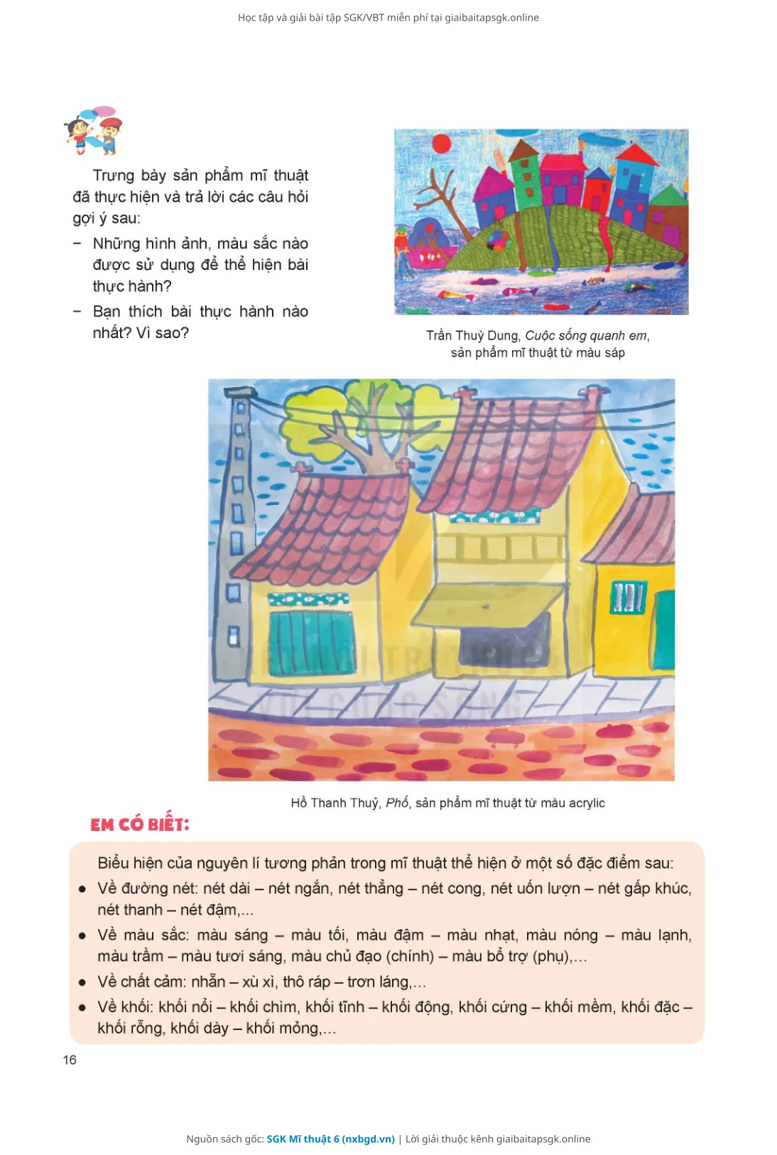 Trang 17 sách giáo khoa SGK Mĩ thuật 6 thu nhỏ
