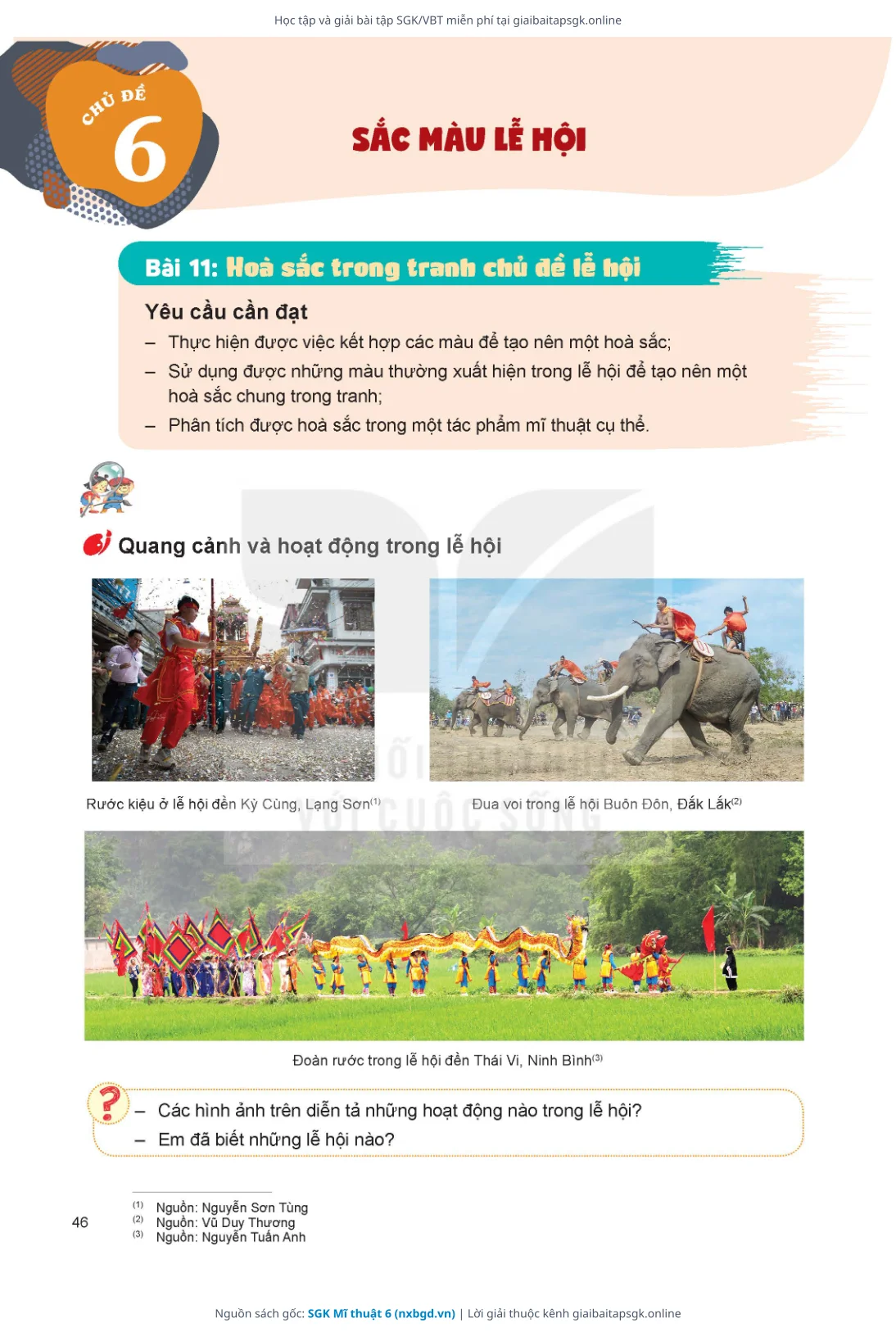 Trang 47 sách giáo khoa SGK Mĩ thuật 6 thu nhỏ