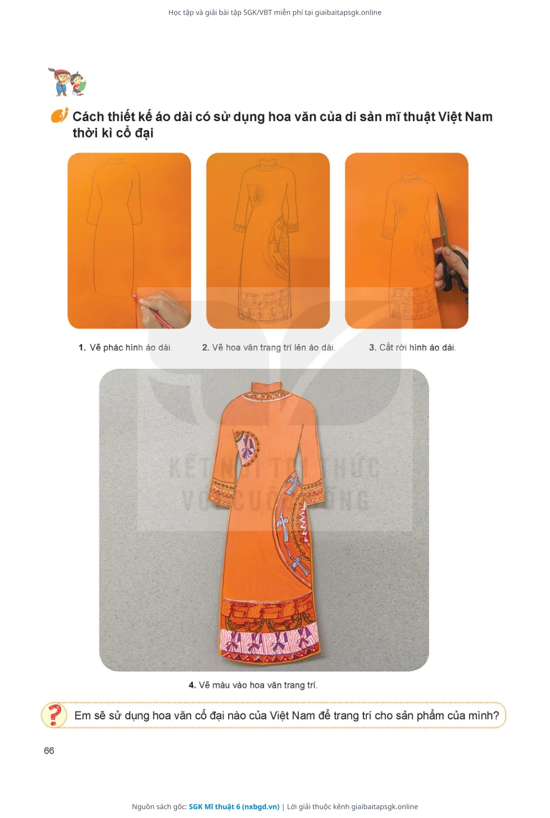 Trang 67 sách giáo khoa SGK Mĩ thuật 6 thu nhỏ