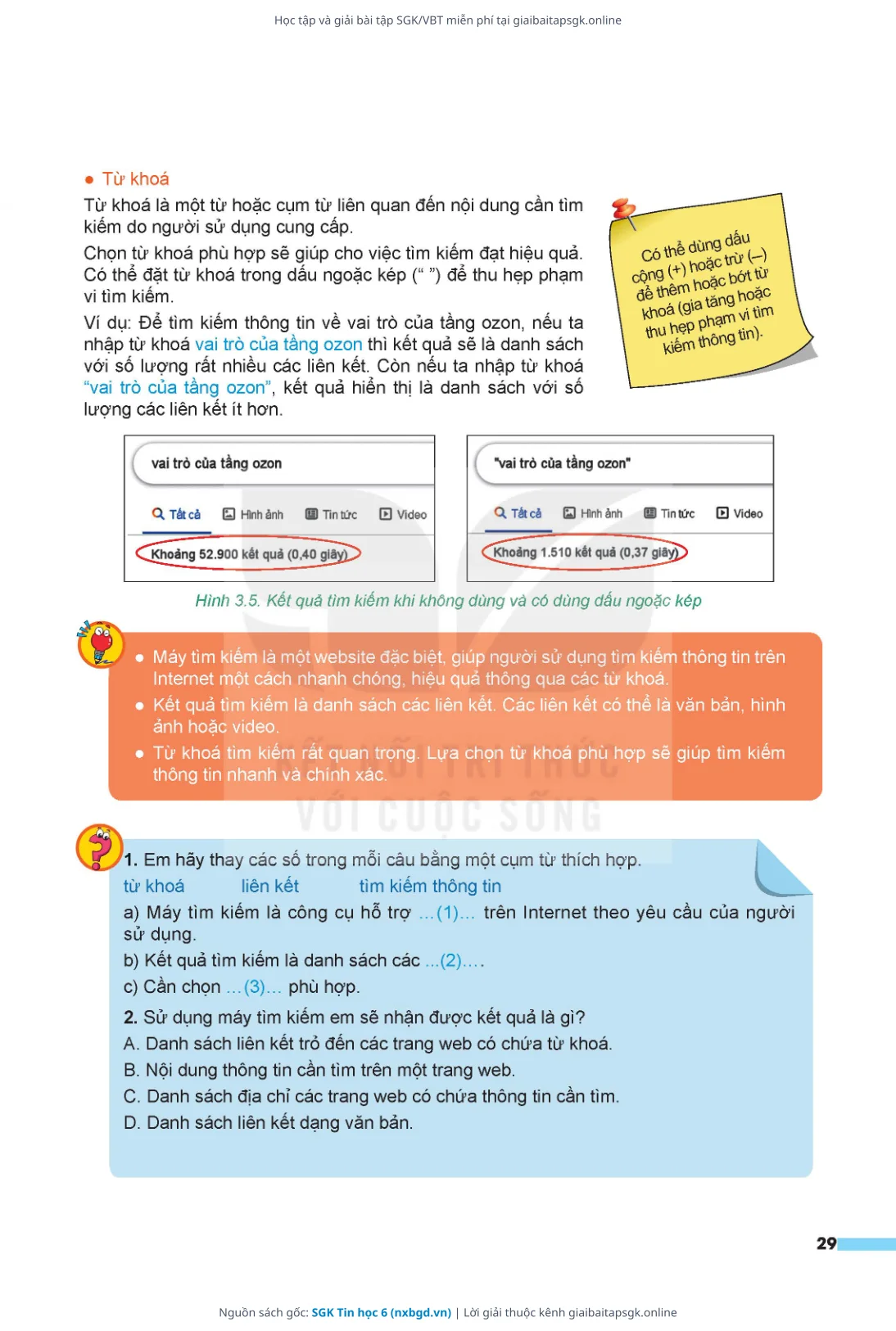 Trang 30 sách giáo khoa SGK Tin học 6 thu nhỏ