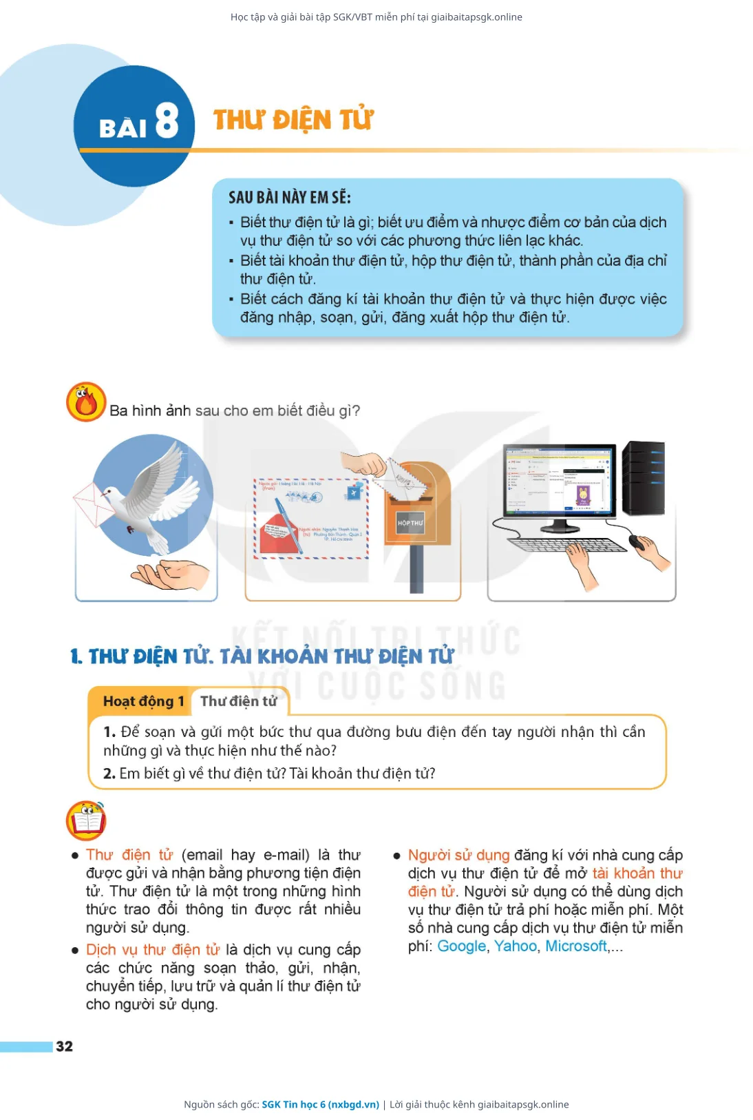 Trang 33 sách giáo khoa SGK Tin học 6 thu nhỏ