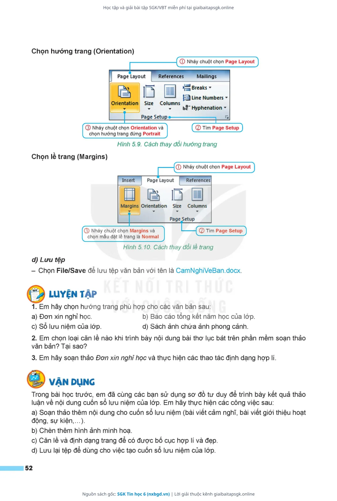 Trang 53 sách giáo khoa SGK Tin học 6 thu nhỏ