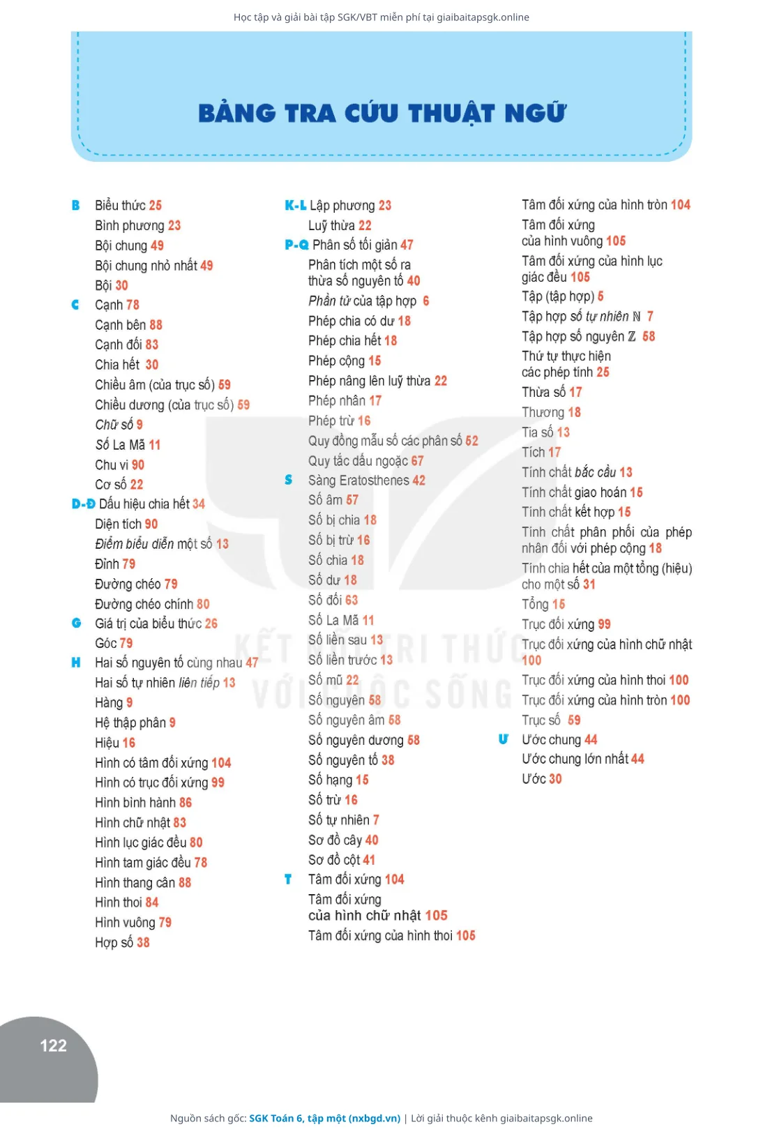 Trang 123 sách giáo khoa SGK Toán 6, tập một thu nhỏ