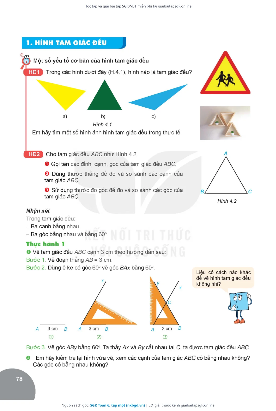 Trang 79 sách giáo khoa SGK Toán 6, tập một thu nhỏ