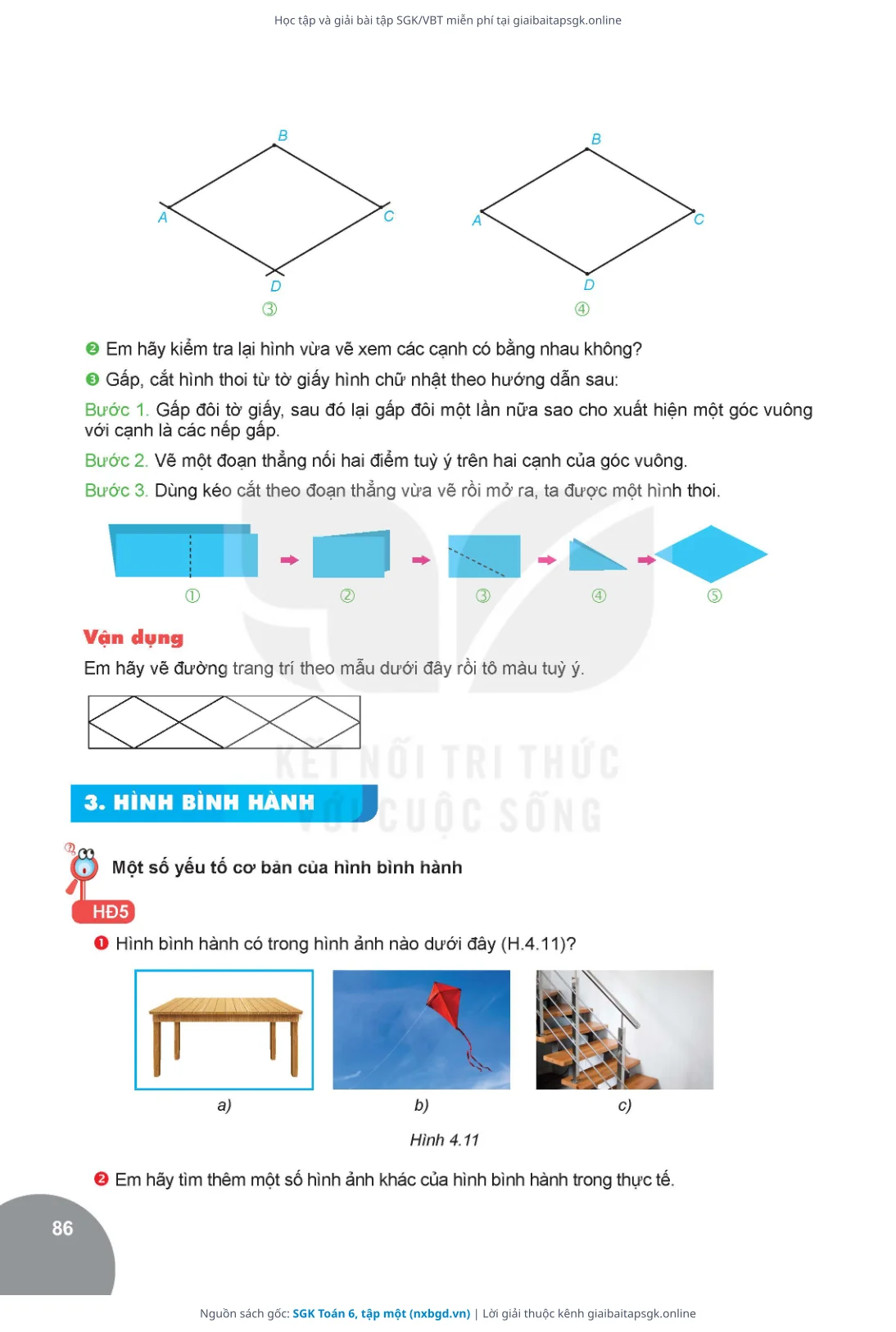 Trang 87 sách giáo khoa SGK Toán 6, tập một thu nhỏ