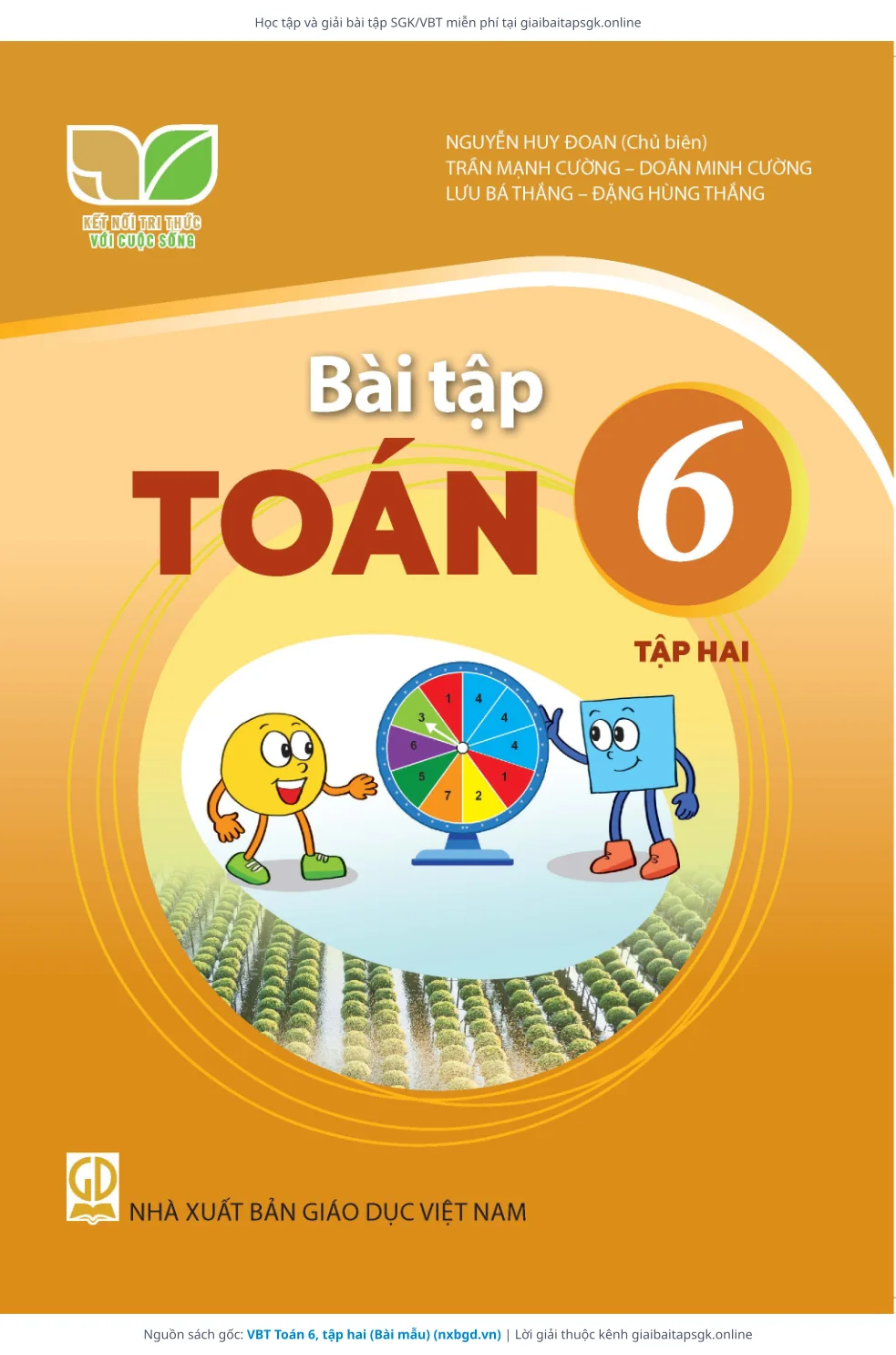 Trang 1 sách giáo khoa VBT Toán 6, tập hai (Bài mẫu) bản chuẩn