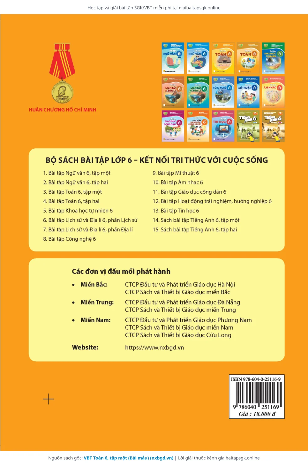 Trang 9 sách giáo khoa VBT Toán 6, tập một (Bài mẫu) thu nhỏ