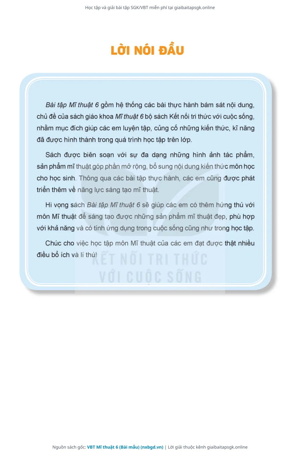 Trang 4 sách giáo khoa VBT Mĩ thuật 6 (Bài mẫu) thu nhỏ