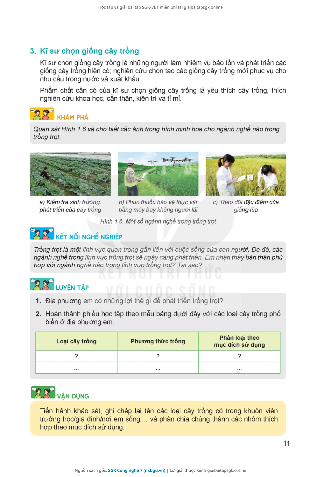 Trang 12 sách giáo khoa SGK Công nghệ 7 thu nhỏ