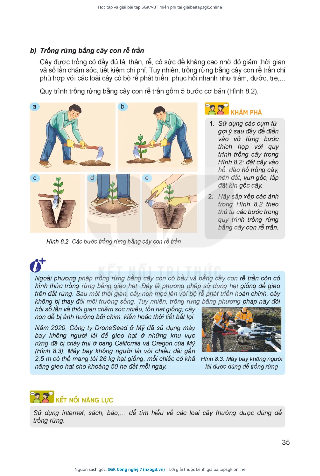 Trang 36 sách giáo khoa SGK Công nghệ 7 thu nhỏ