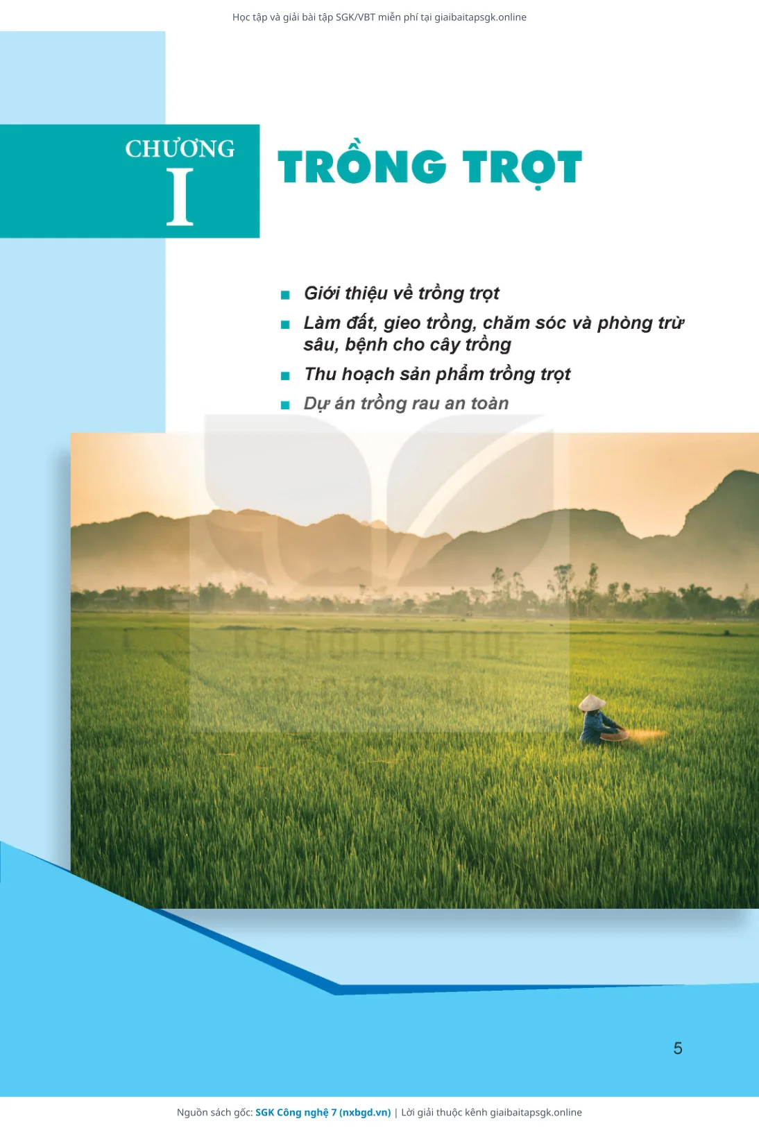 Trang 6 sách giáo khoa SGK Công nghệ 7 thu nhỏ