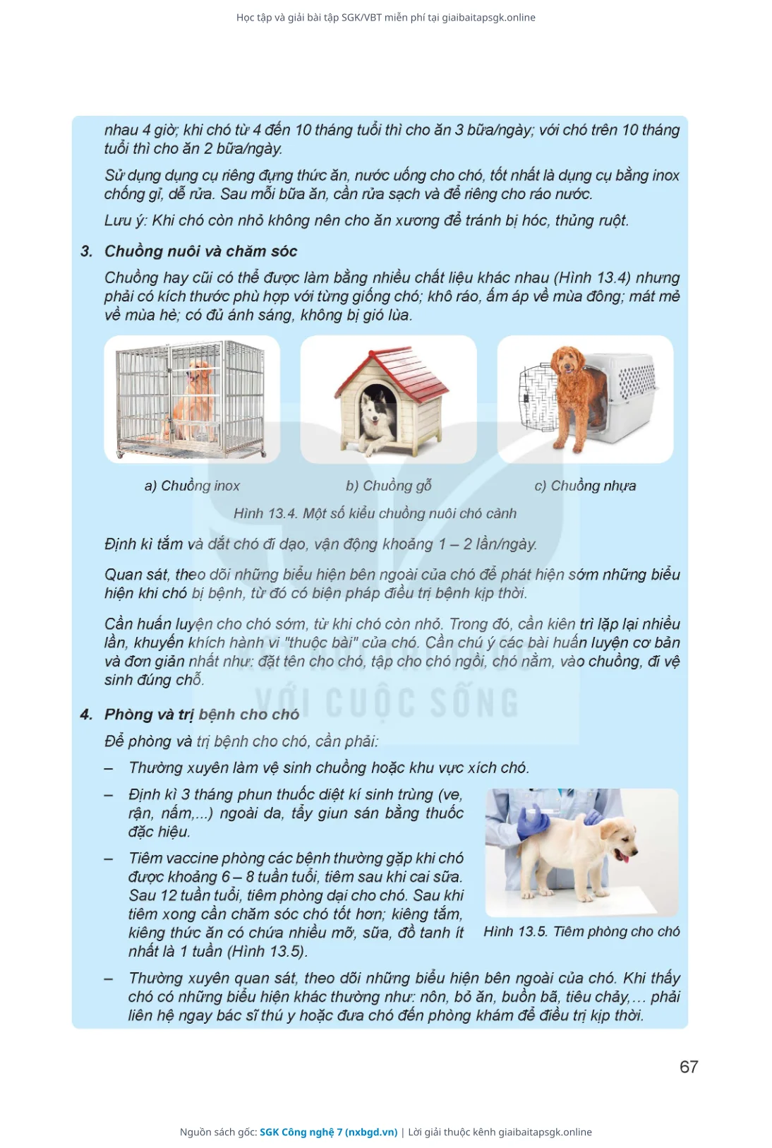 Trang 68 sách giáo khoa SGK Công nghệ 7 thu nhỏ
