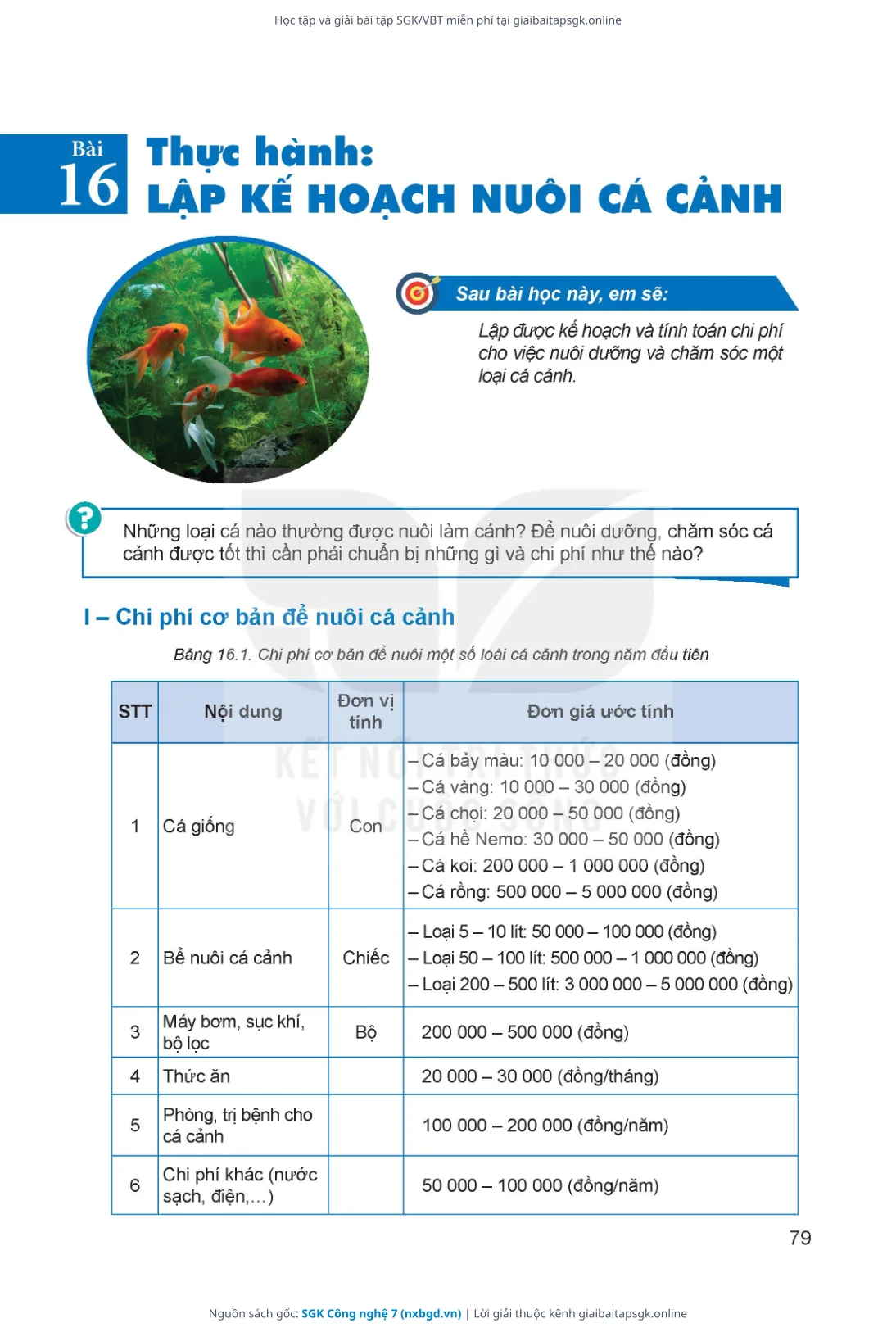 Trang 80 sách giáo khoa SGK Công nghệ 7 thu nhỏ