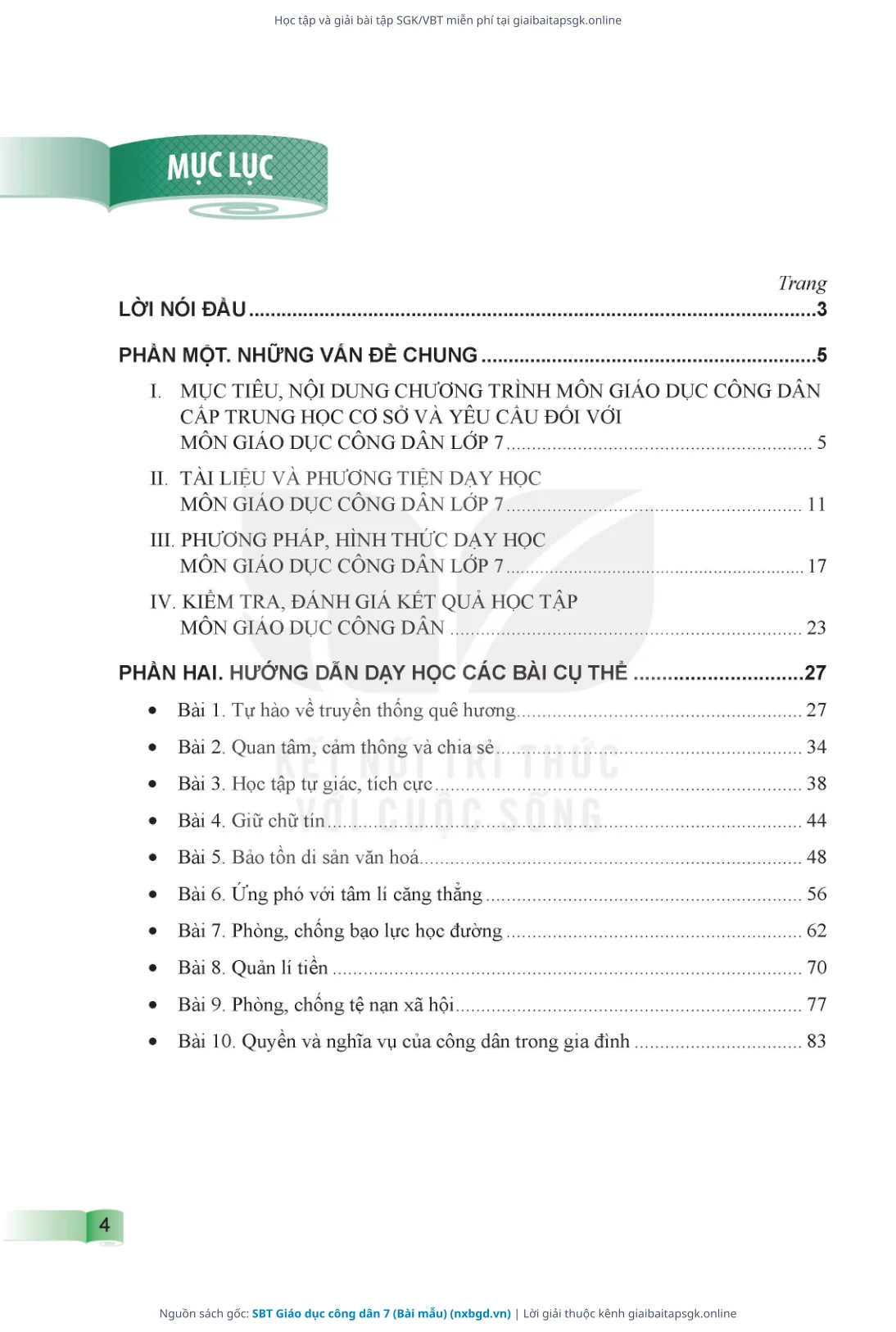 Trang 5 sách giáo khoa SBT Giáo dục công dân 7 (Bài mẫu) thu nhỏ