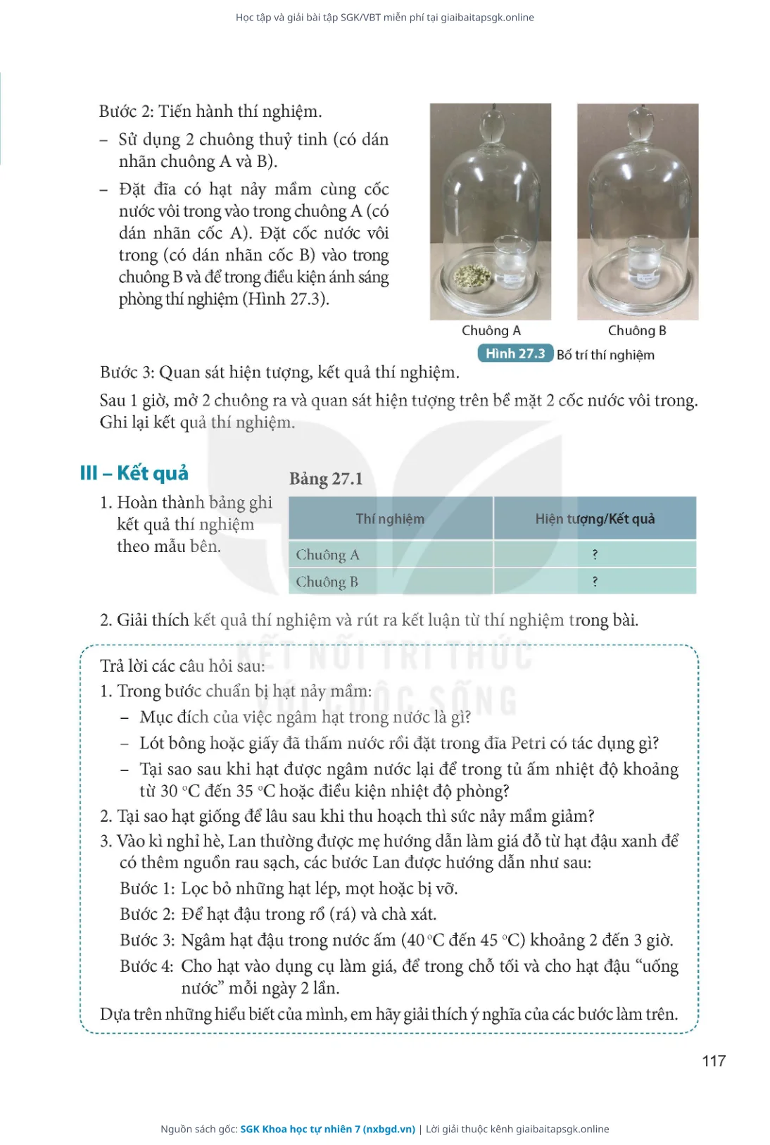 Trang 118 sách giáo khoa SGK Khoa học tự nhiên 7 thu nhỏ