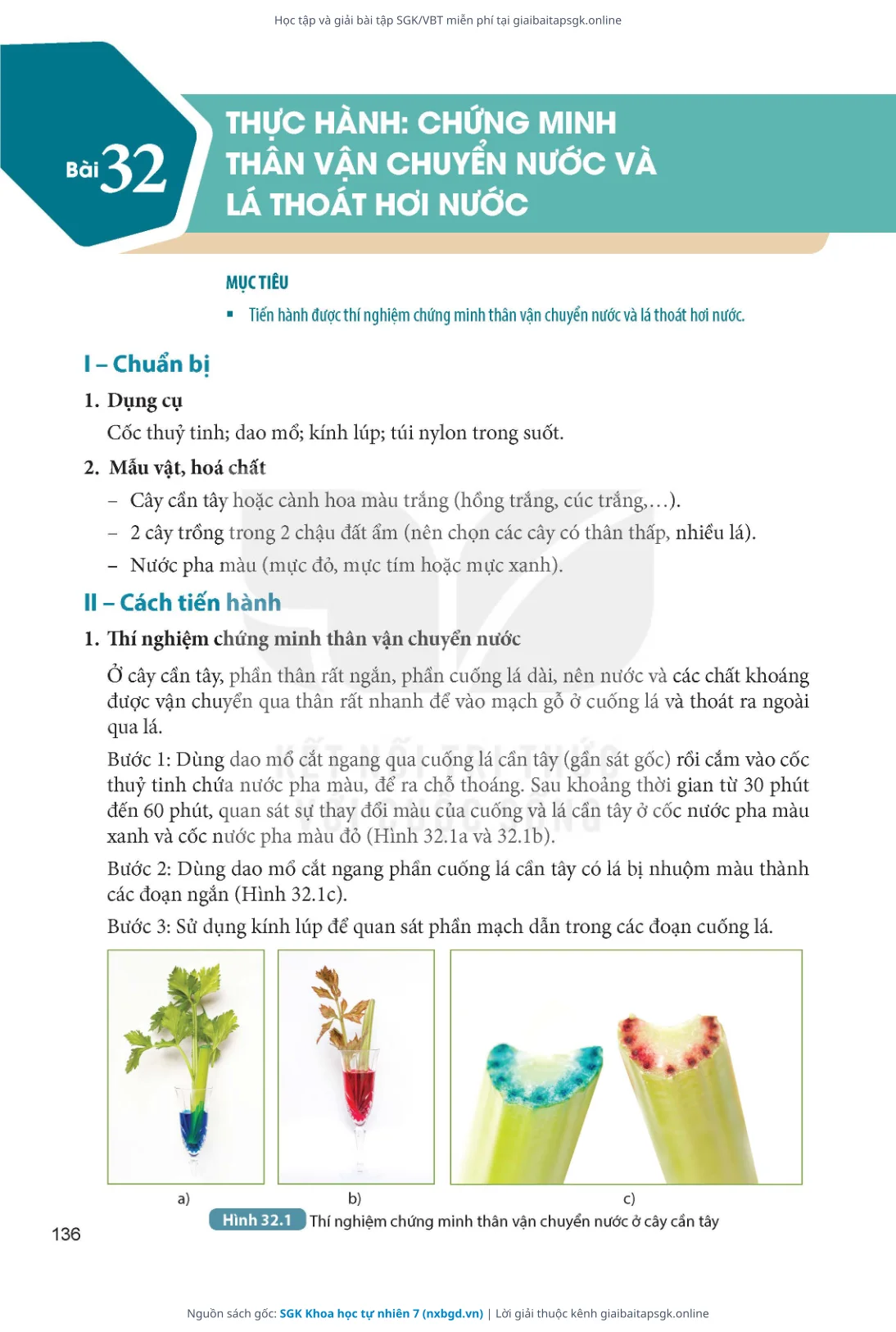 Trang 137 sách giáo khoa SGK Khoa học tự nhiên 7 thu nhỏ