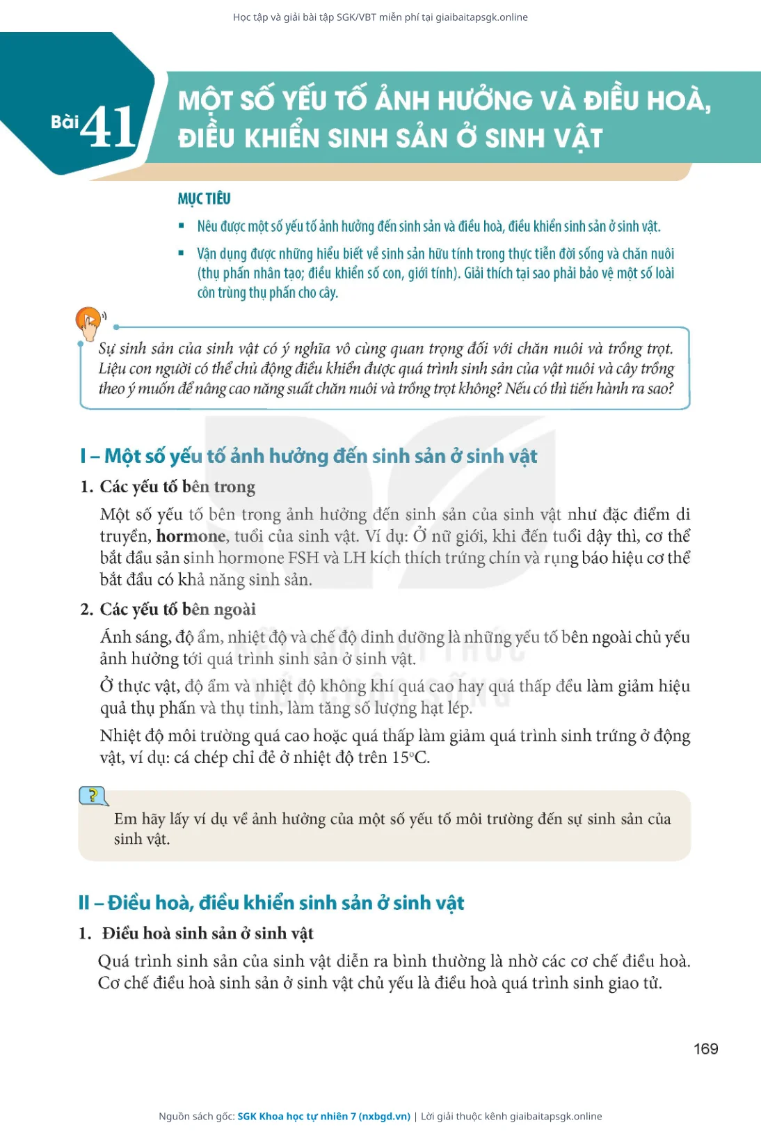 Trang 170 sách giáo khoa SGK Khoa học tự nhiên 7 thu nhỏ