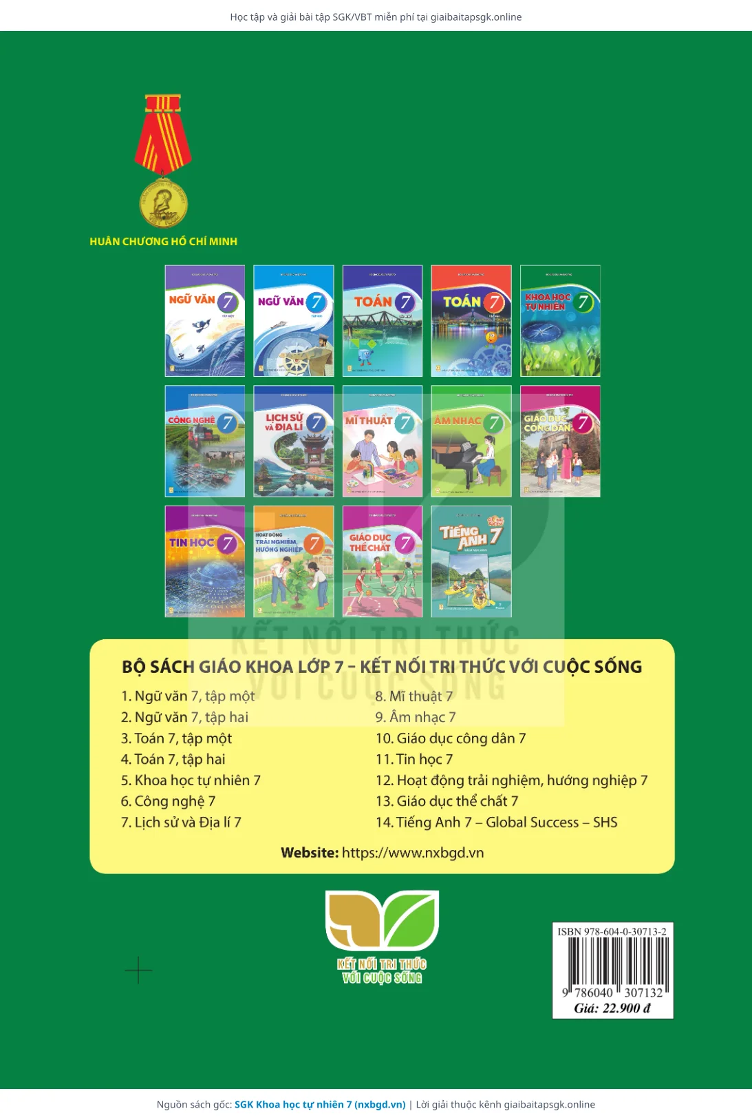 Trang 182 sách giáo khoa SGK Khoa học tự nhiên 7 thu nhỏ