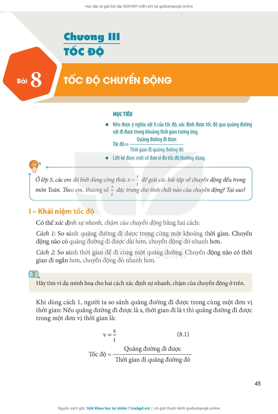 Trang 46 sách giáo khoa SGK Khoa học tự nhiên 7 thu nhỏ