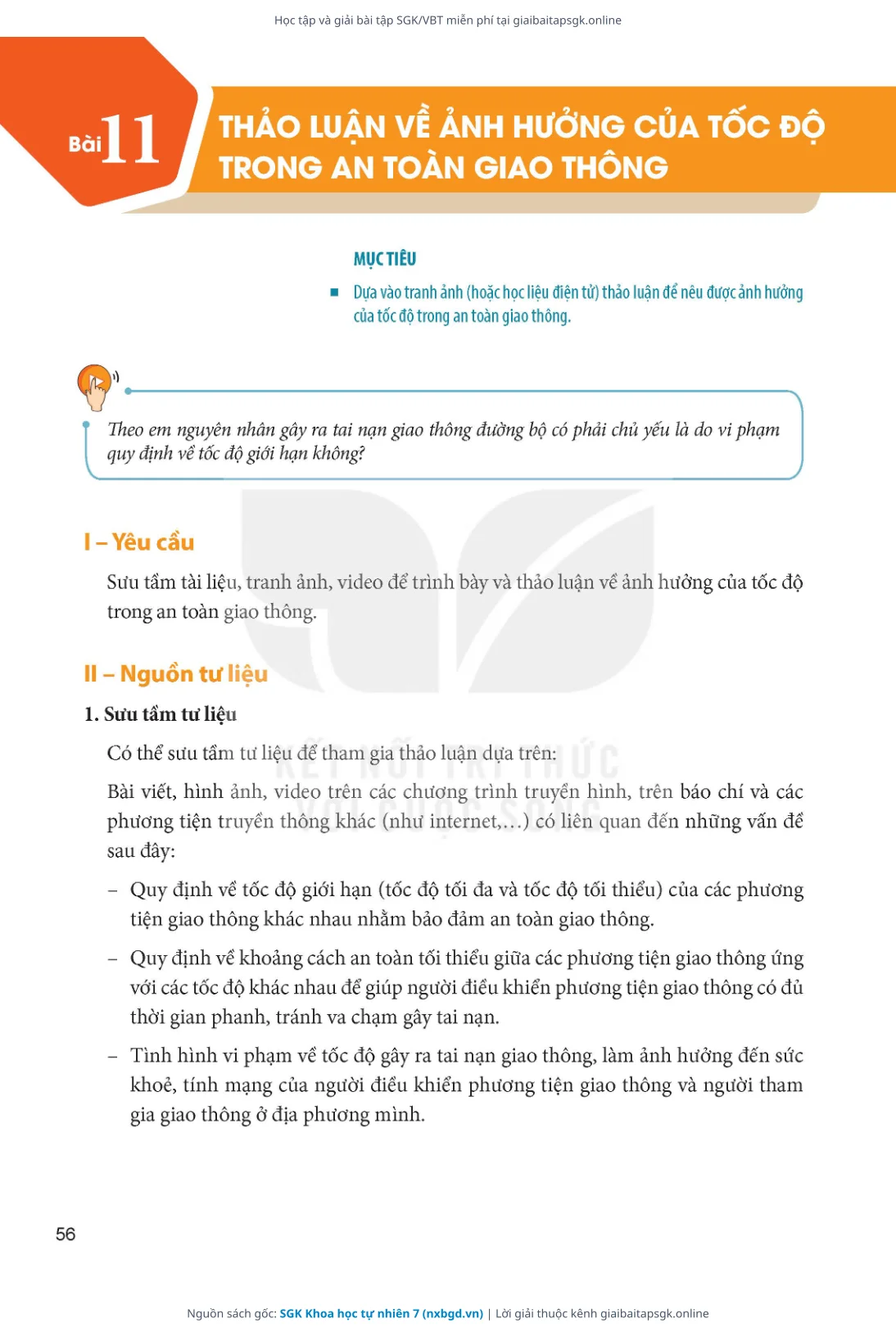 Trang 57 sách giáo khoa SGK Khoa học tự nhiên 7 thu nhỏ