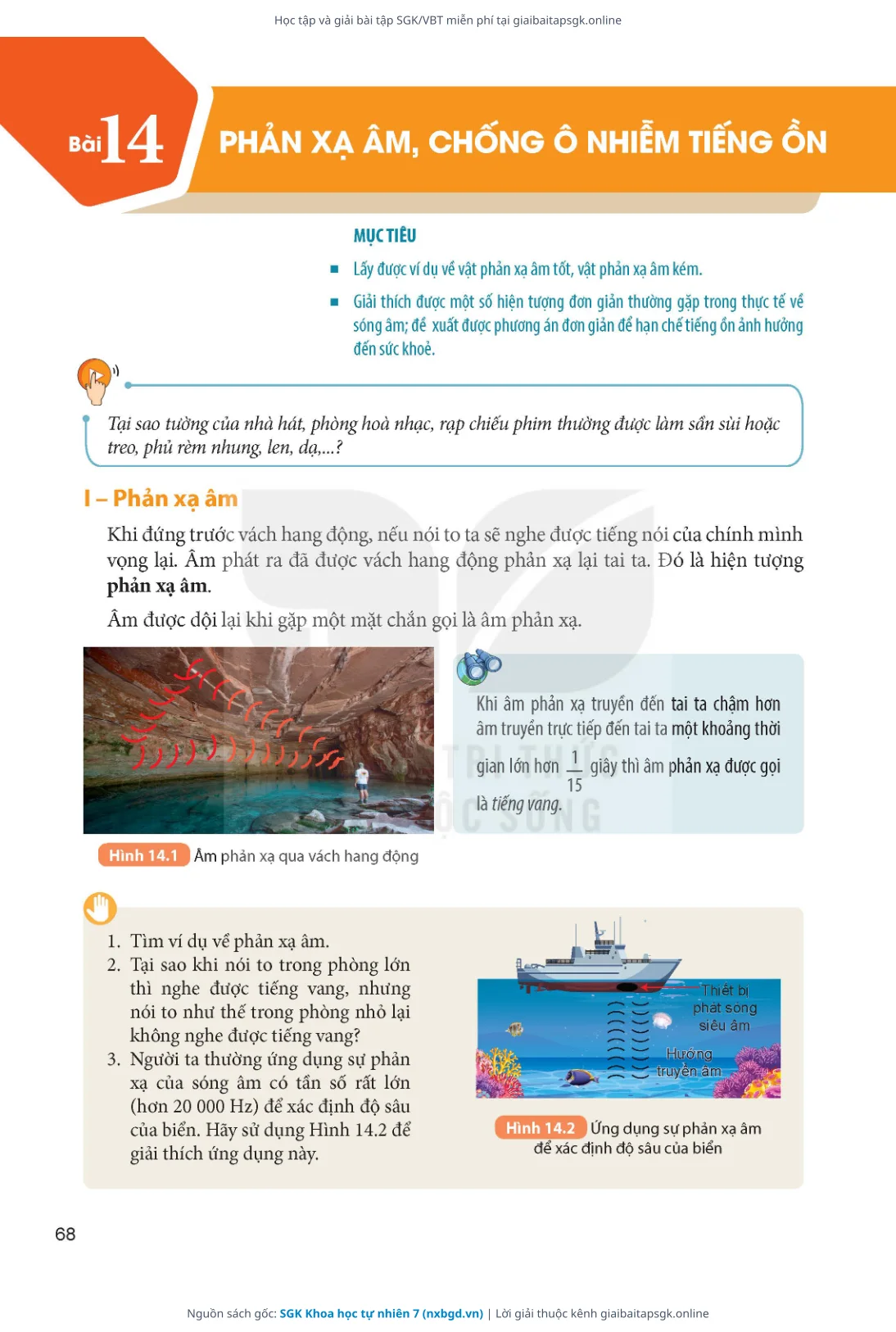 Trang 69 sách giáo khoa SGK Khoa học tự nhiên 7 thu nhỏ
