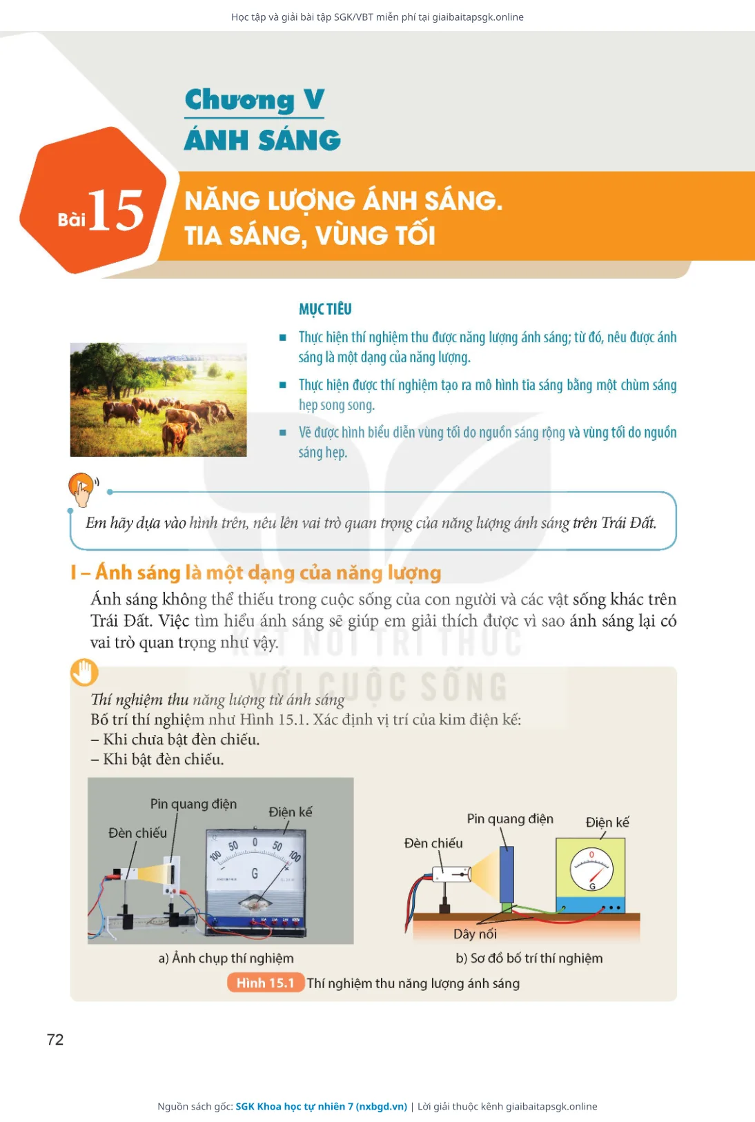 Trang 73 sách giáo khoa SGK Khoa học tự nhiên 7 thu nhỏ