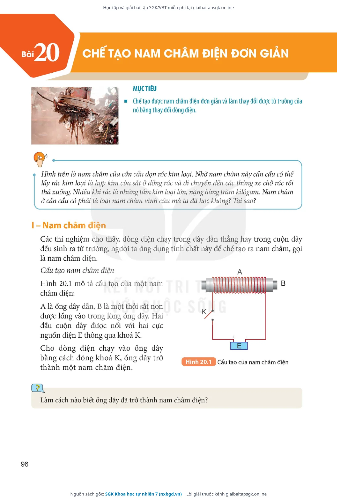 Trang 97 sách giáo khoa SGK Khoa học tự nhiên 7 thu nhỏ