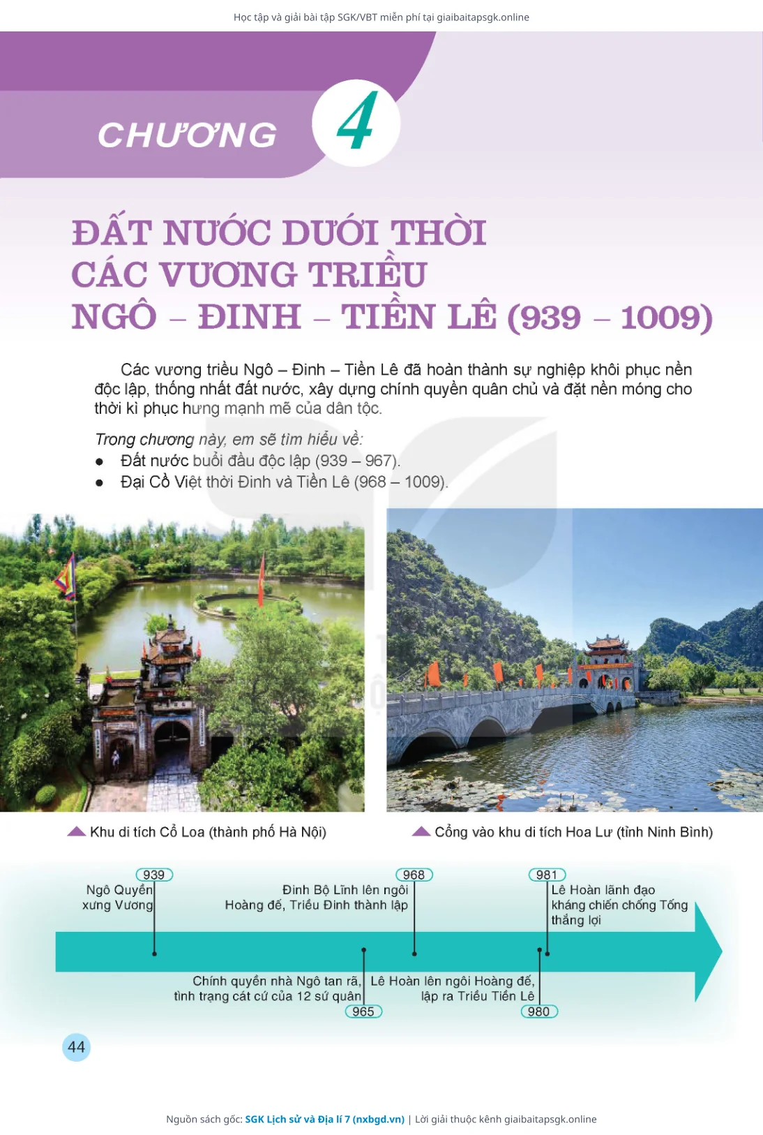 Trang 45 sách giáo khoa SGK Lịch sử và Địa lí 7 bản chuẩn