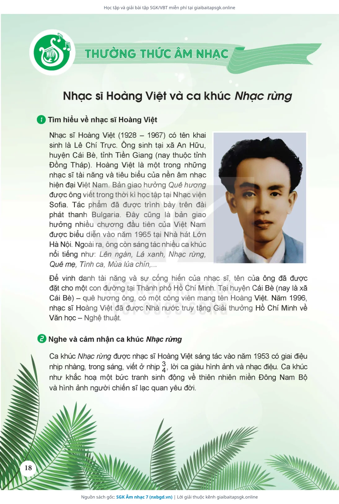 Trang 19 sách giáo khoa SGK Âm nhạc 7 thu nhỏ