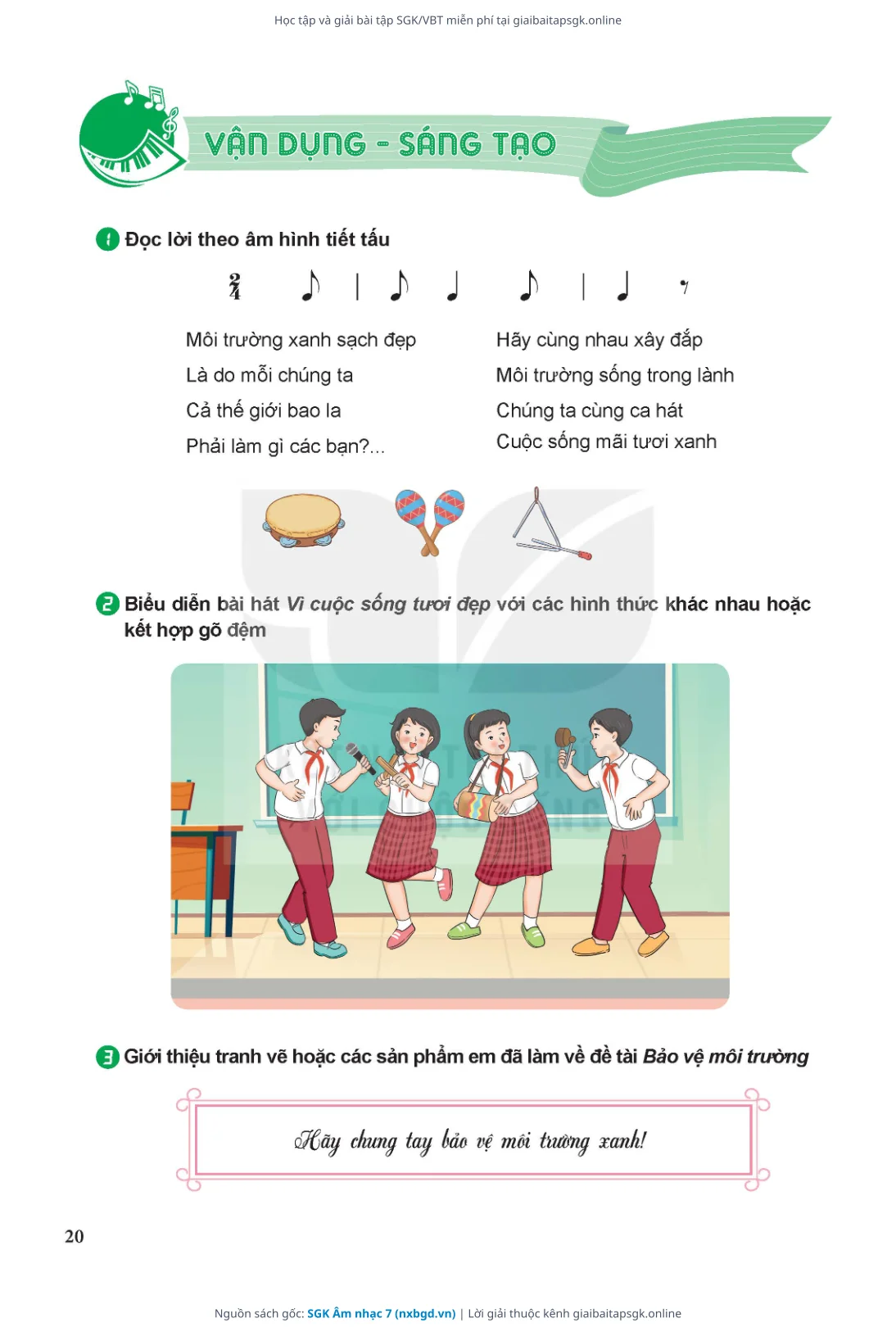 Trang 21 sách giáo khoa SGK Âm nhạc 7 thu nhỏ