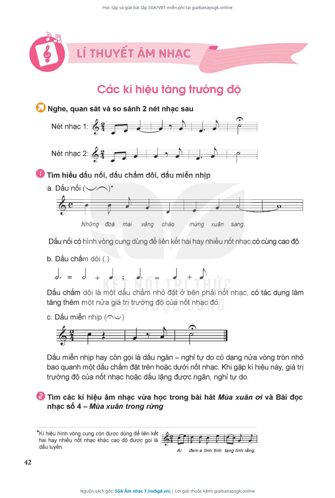 Trang 43 sách giáo khoa SGK Âm nhạc 7 thu nhỏ