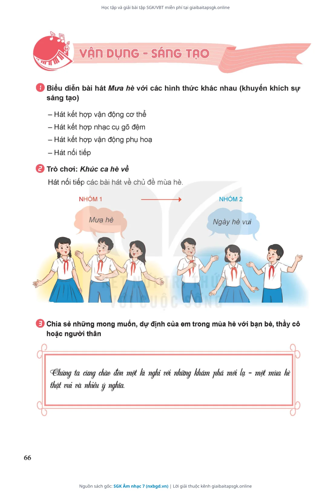 Trang 67 sách giáo khoa SGK Âm nhạc 7 thu nhỏ