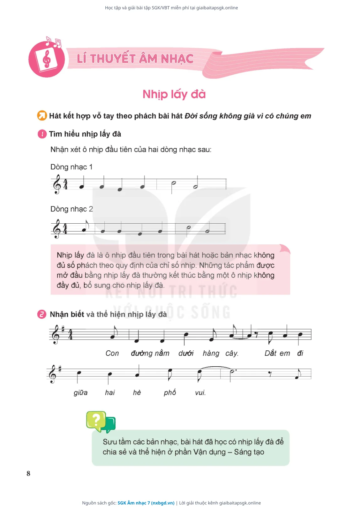 Trang 9 sách giáo khoa SGK Âm nhạc 7 thu nhỏ